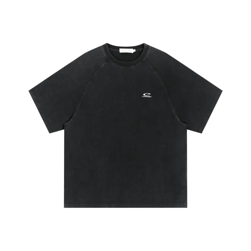 CLIMAX VISION C Collection T Shirt Unisex Washed Black-0