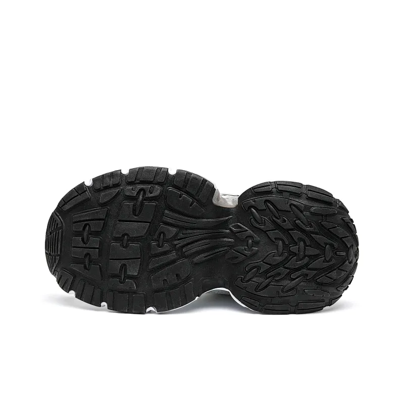 MVA Anti Slip Wear Resistant Breathable Impact Resistant Lightweight Low Top Chunky Sneakers Unisex-4