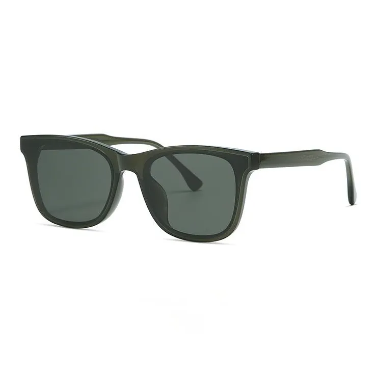 Keluode Plate Frame Square Sunglasses Unisex-4