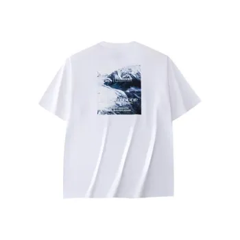 CHAOJIANTA x GUOJIADILI LIANMINGKUAN T Shirt Unisex Snowflake White