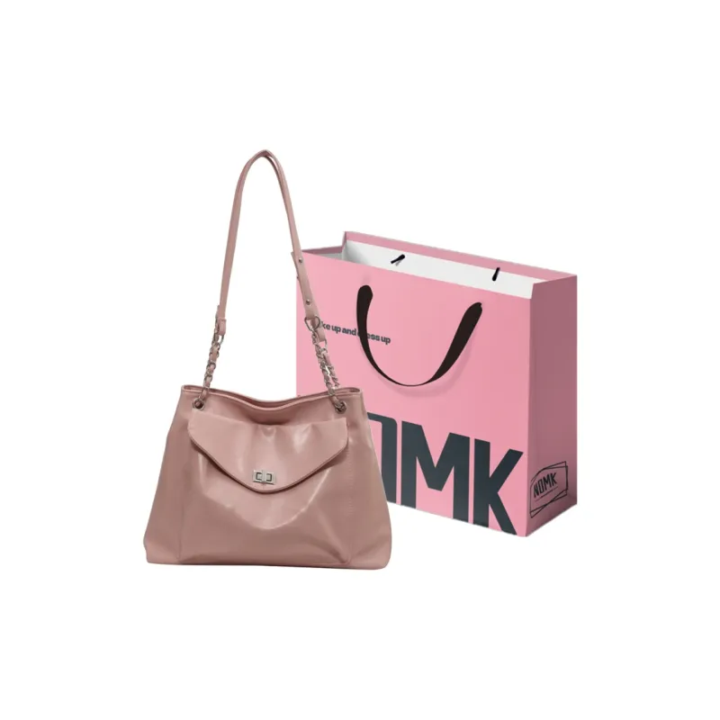 NOMK PU Shoulder Bag Handbag Crossbody Bag Women's Black/Pink/Silver/White/Green/Brown-4