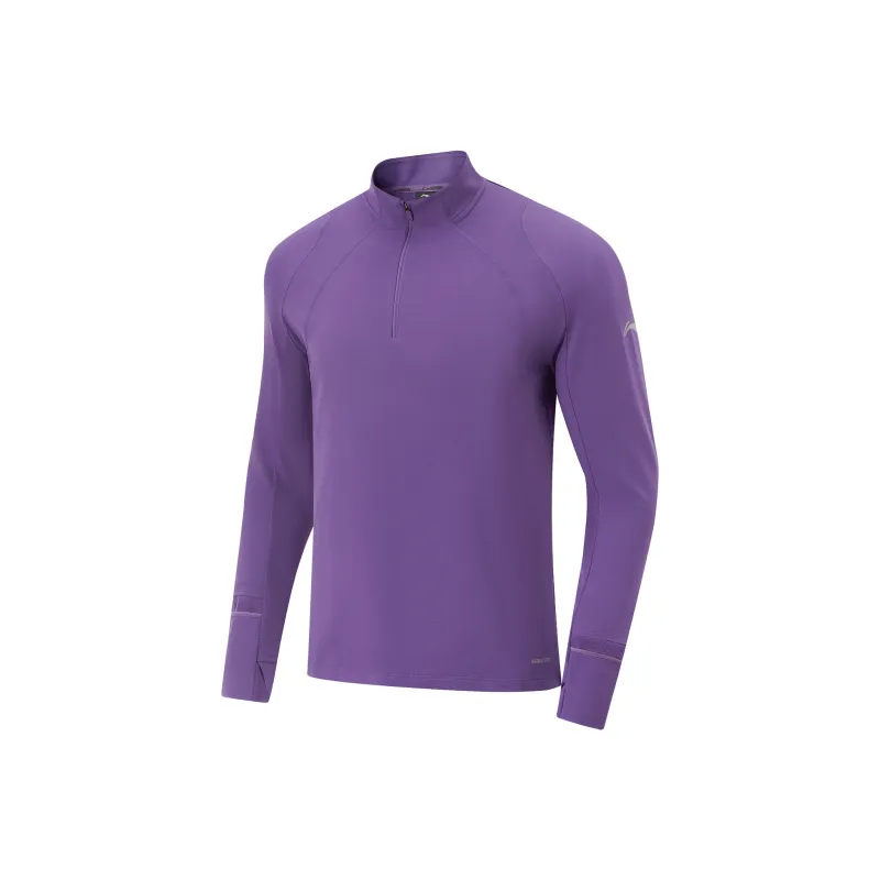 LiNing Running Collection T Shirt Men's Mineral Purple-0