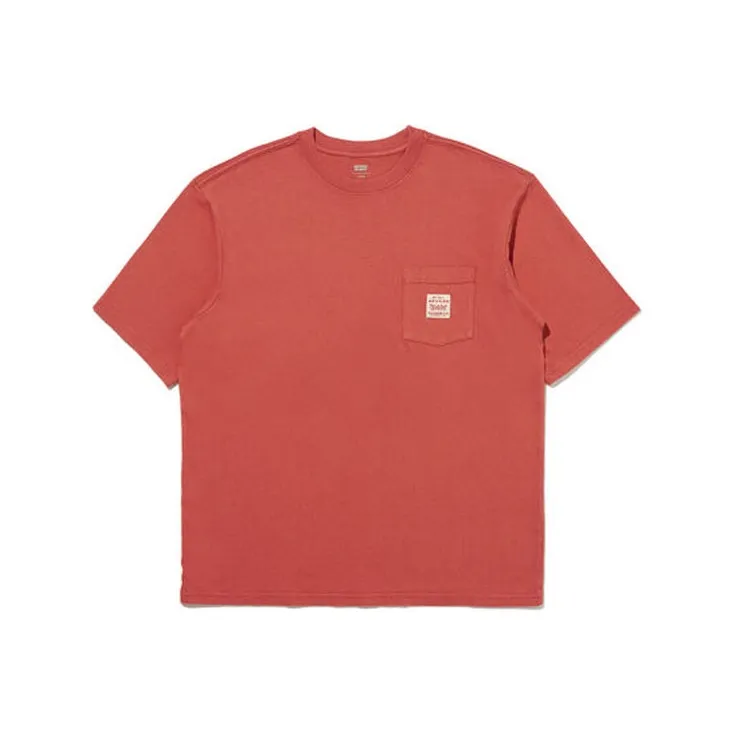Levis T-Shirts Men Red-0
