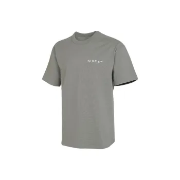 Nike T Shirts Men Gray Green