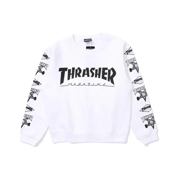 Thrasher Sweatshirt Japan Version Unisex White-0