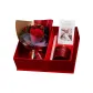 Gift Box Set+Prosperous Rose+Shopping Bag