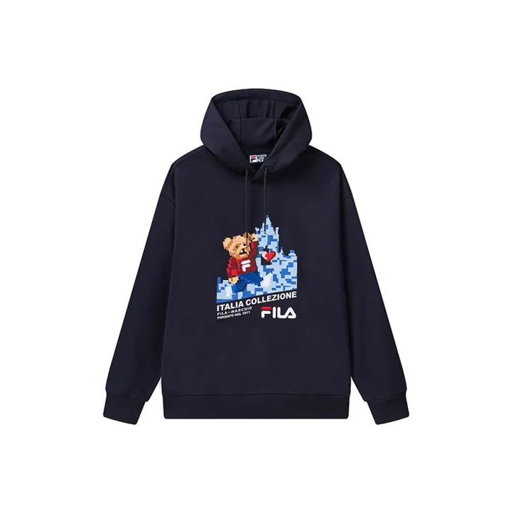 FILA Sweatshirts Unisex Legend Blue-0