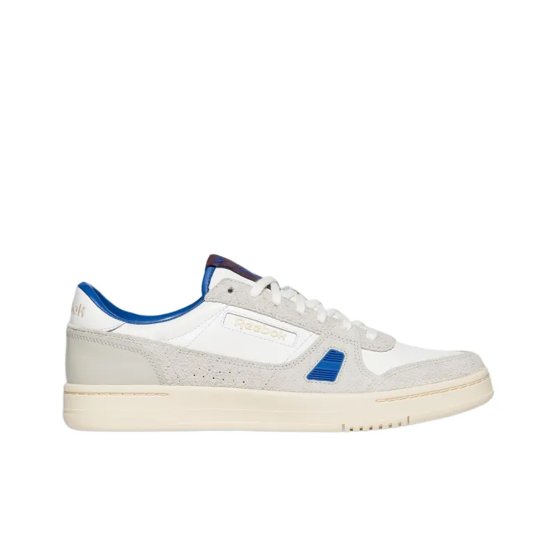 Reebok LT Court Premium Anti Slip Wear Resistant Low Top Skateboard Shoes Unisex Gray White-1