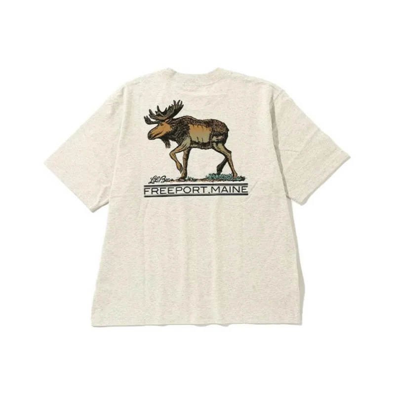 L.L.Bean T-Shirts Men Gray-0