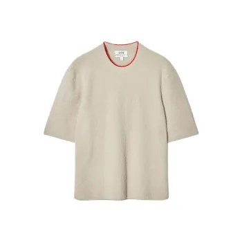 COS Chinese New Year Series SS25 T Shirt Men's Beige