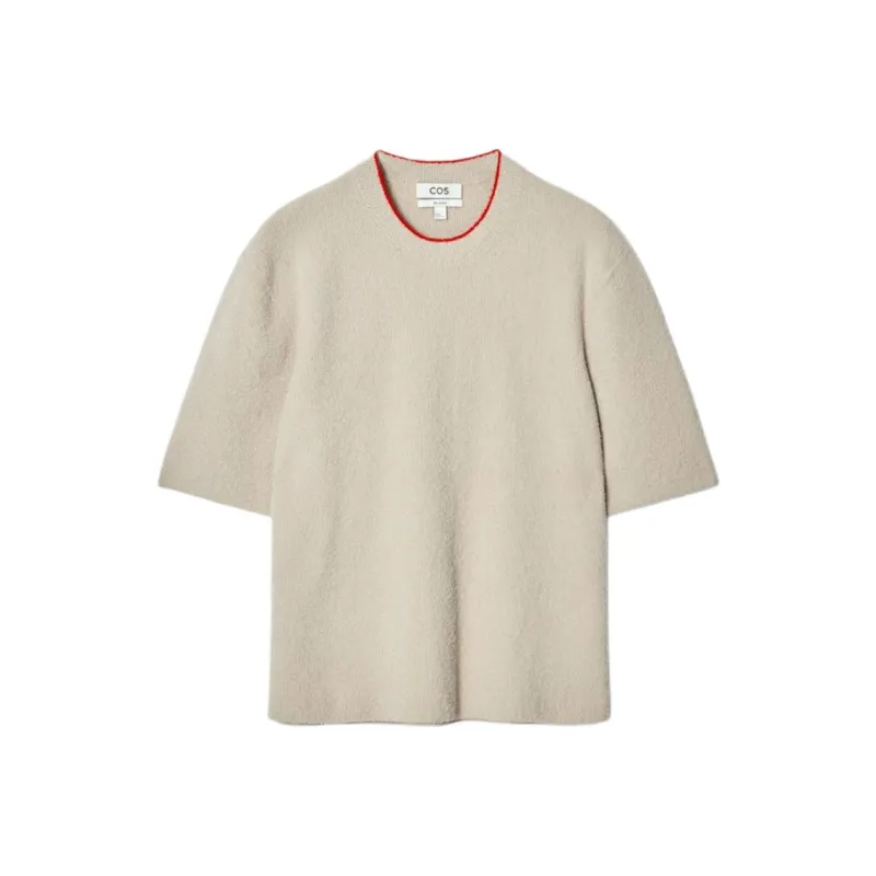 COS Chinese New Year Series SS25 T Shirt Men's Beige-0