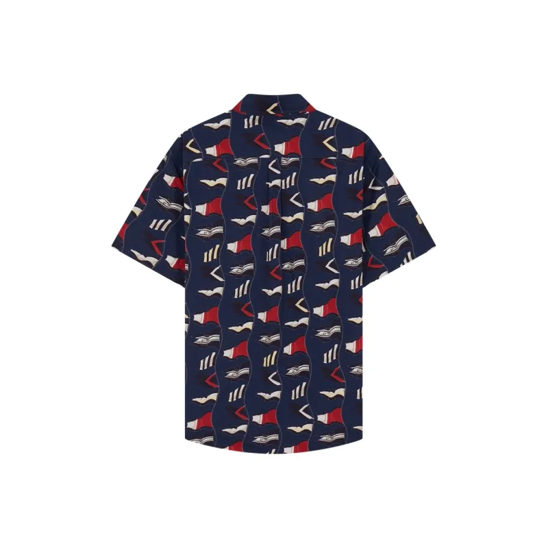 Tommy Hilfiger Shirt Men's Dark Blue Print-1