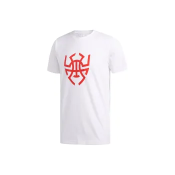 Adidas Donovan Mitchell T Shirt Unisex White