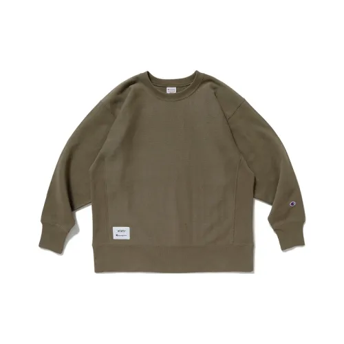 WTAPS X Champion Reverse Weave R Crew Neck Sweatshirt