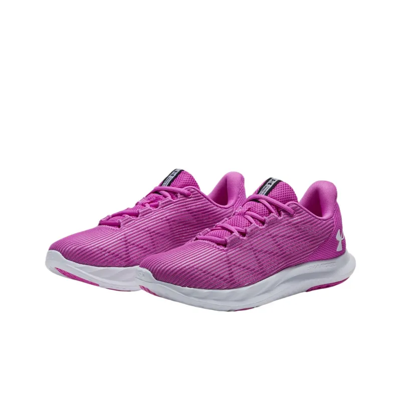 Under Armour Charged Speed Swift Low Top Running Shoes Women's Purple-3