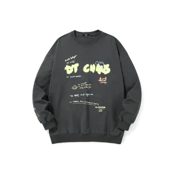 Bt Crew Neck Loose Fit Regular Sweatshirt Unisex