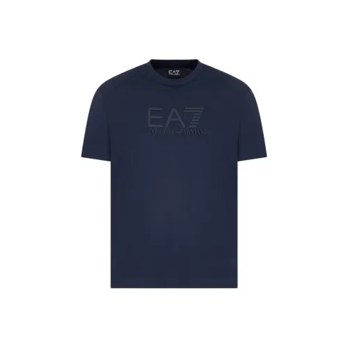 EMPORIO ARMANI EA7 T Shirt Men's Navy Blue