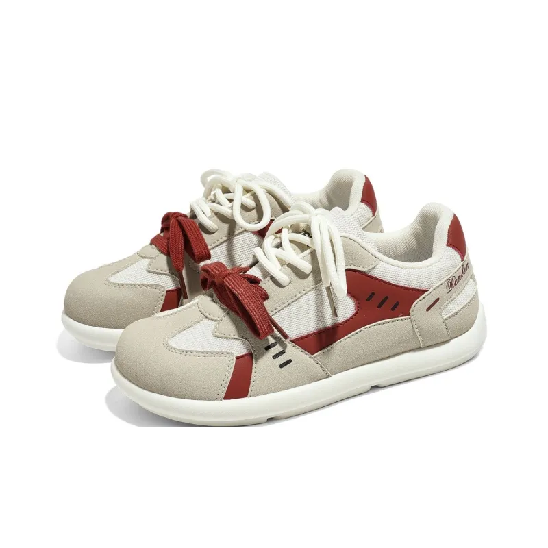 RENBEN Non slip Breathable And Wear resistant Low Top Skateboard Shoes Women's-7