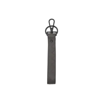 Bottega Veneta Leather Keychains Unisex Brown