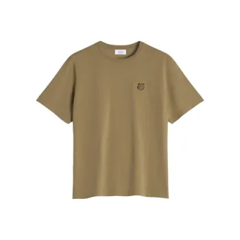 Maison Kitsune Bold Fox Head patch T shirt