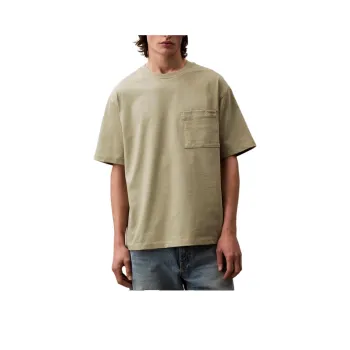 CALVIN KLEIN T-Shirt Men's Light Green