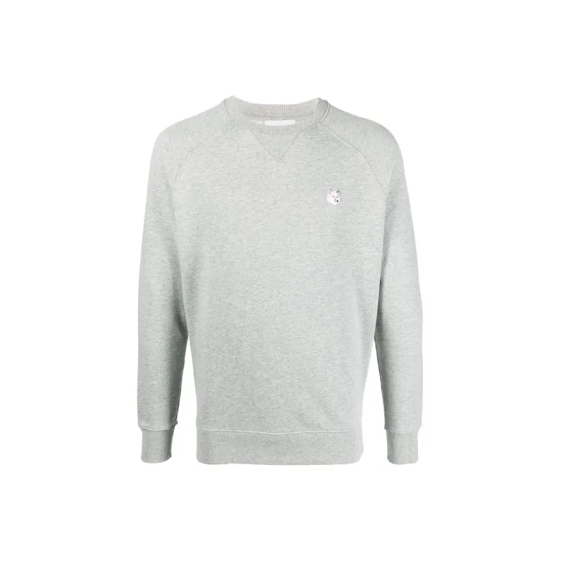 Maison Kitsune Sweatshirts Men Gray-0