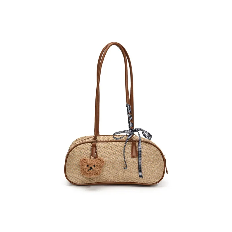 NX DOUGHNUT PU Shoulder Bag Women's Multicolor-5