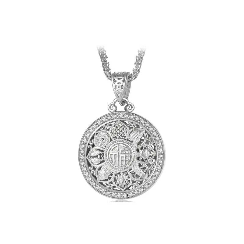 LAOMIAO S925 Silver Pendants Women's-6