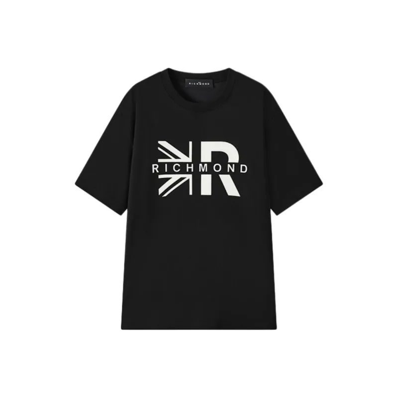 JOHN RICHMOND Drop Shoulder Sleeve T Shirt Men's-0