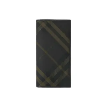 Burberry Cotton Wallet Men Dark Shadow