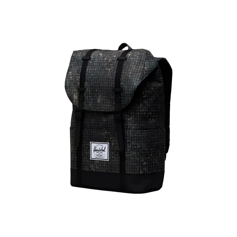 Herschel Recycled Material Backpack Regular Unisex Jungle Map Print-1