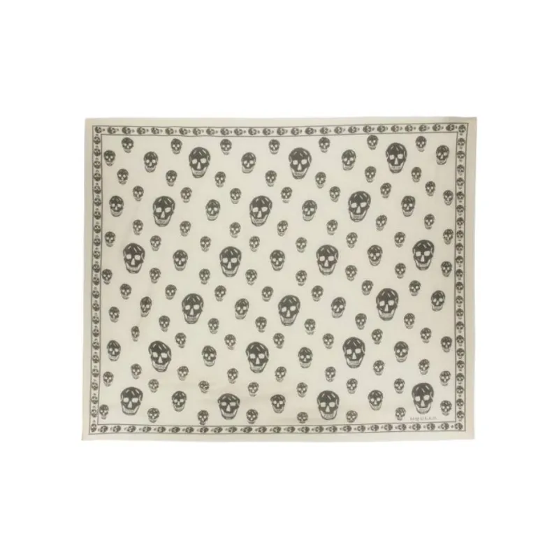 Alexander McQueen Skull Printed Scarf-0