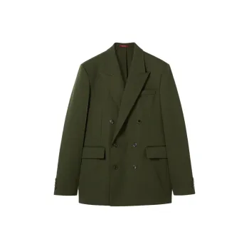 GUCCI SS25 Jackets Coats Men's Forest Green