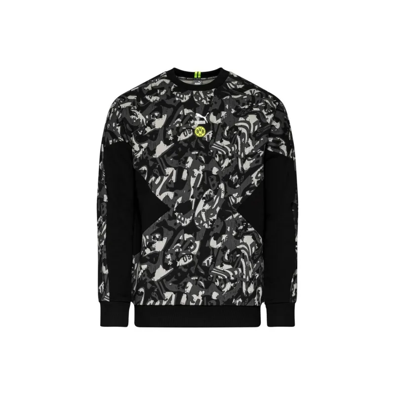 PUMA Sweatshirts Men Black-0