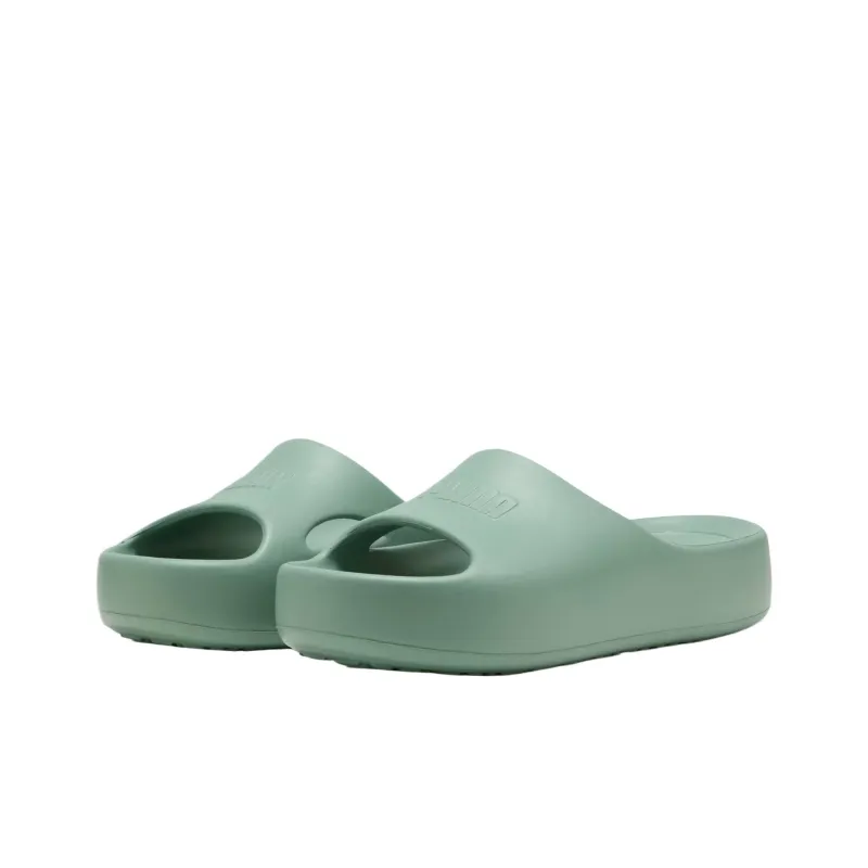 PUMA Shibusa Slide Slippers Women's Green-2
