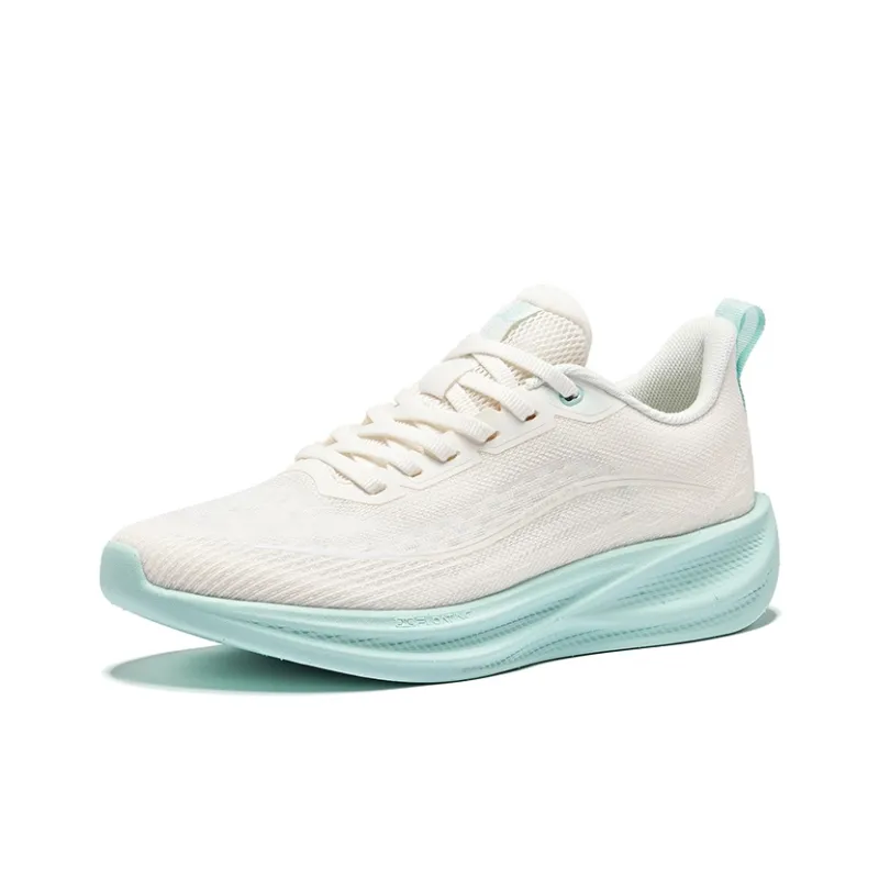 Erke Water Float 6 Running Shoes Women's Low Top Microcrystal White-2
