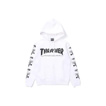 Thrasher Sweatshirt Japan Version Unisex White