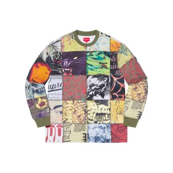 Supreme Mosaic Patchwork L/S Top