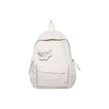 Worm's Home Nylon Backpack Regular Women's Multicolor
