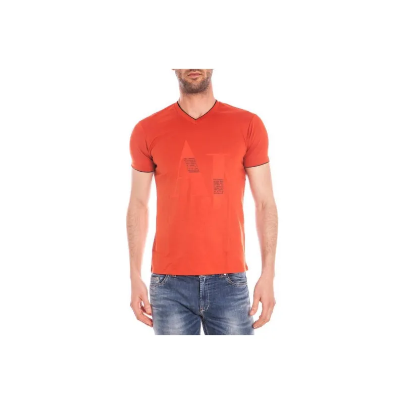 ARMANI JEANS T Shirt Men's Orange-0