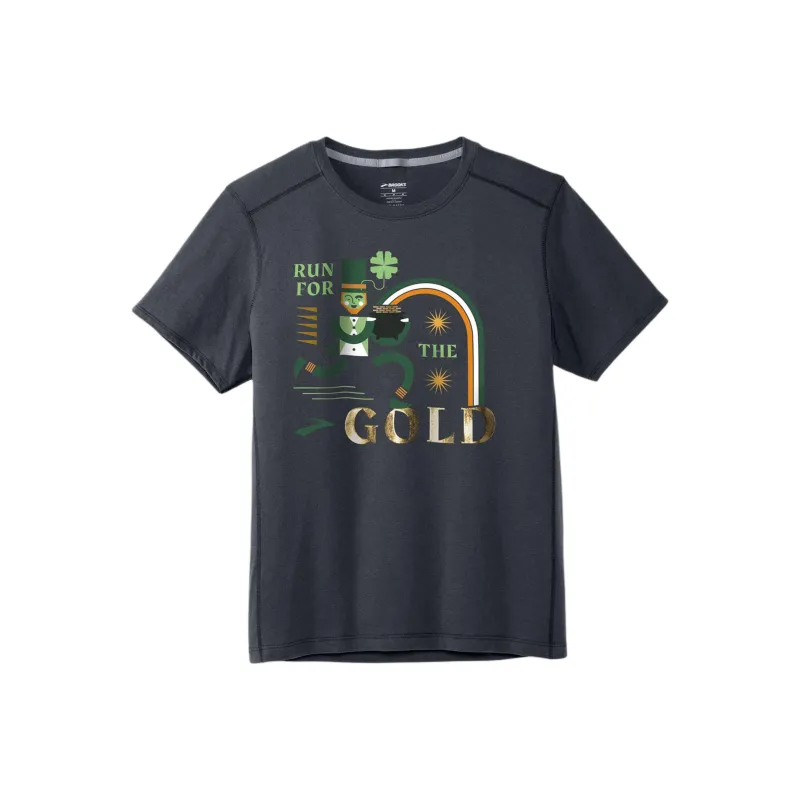 Brooks T-Shirts Men Asphalt-0