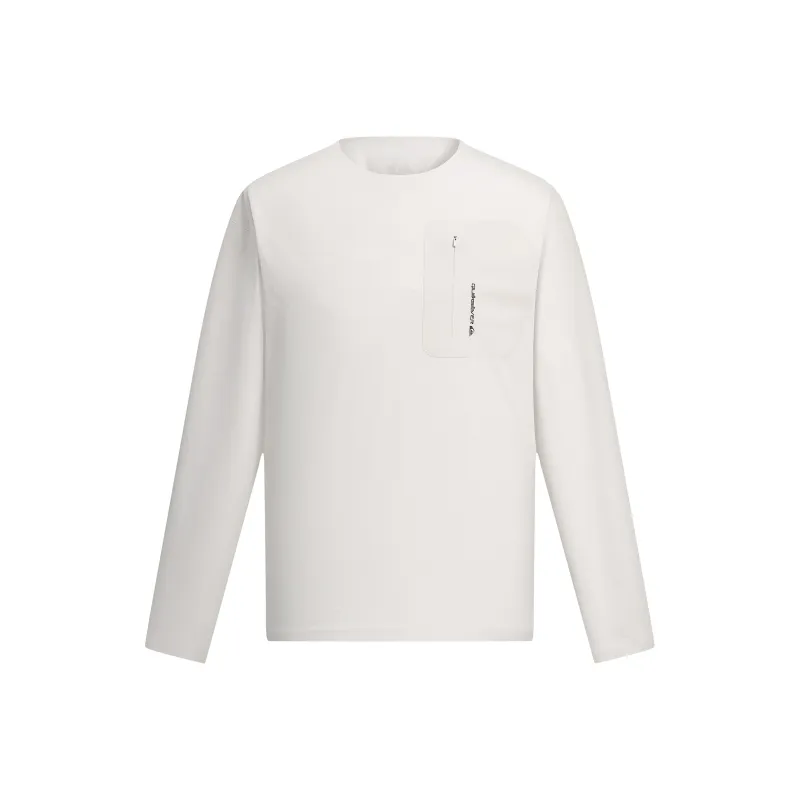 Quiksilver T-Shirt Unisex Light Gray-0