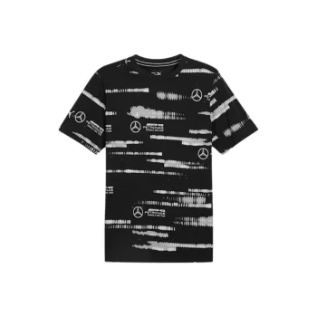 PUMA Mercedes AMG Petronas F1 SS24 T Shirt Men's Black