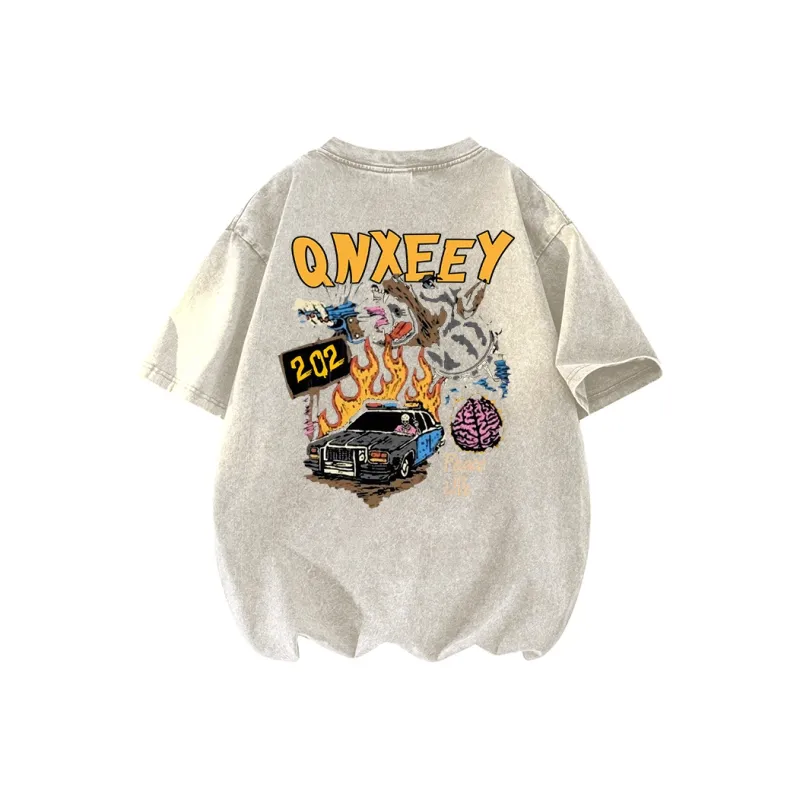 Qnxeey T Shirts Unisex-6