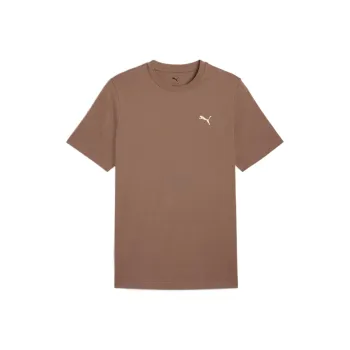PUMA T Shirts Men Brown 93