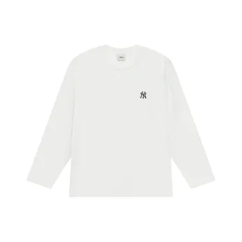MLB New York Yankees Basic Collection SS25 T Shirt Unisex Ecru