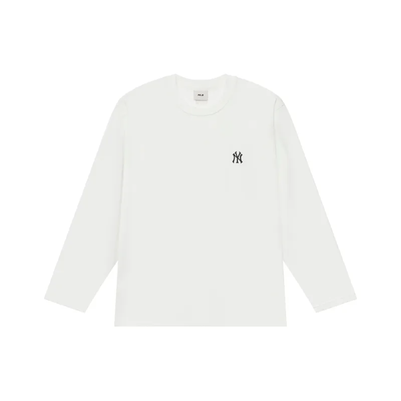 MLB New York Yankees Basic Collection SS25 T Shirt Unisex Ecru-0
