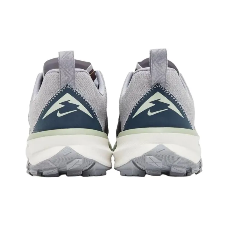 Nike Kiger 9 Anti Slip Wear Resistant Low Top Casual Running Shoes Men's Gray Blue-3