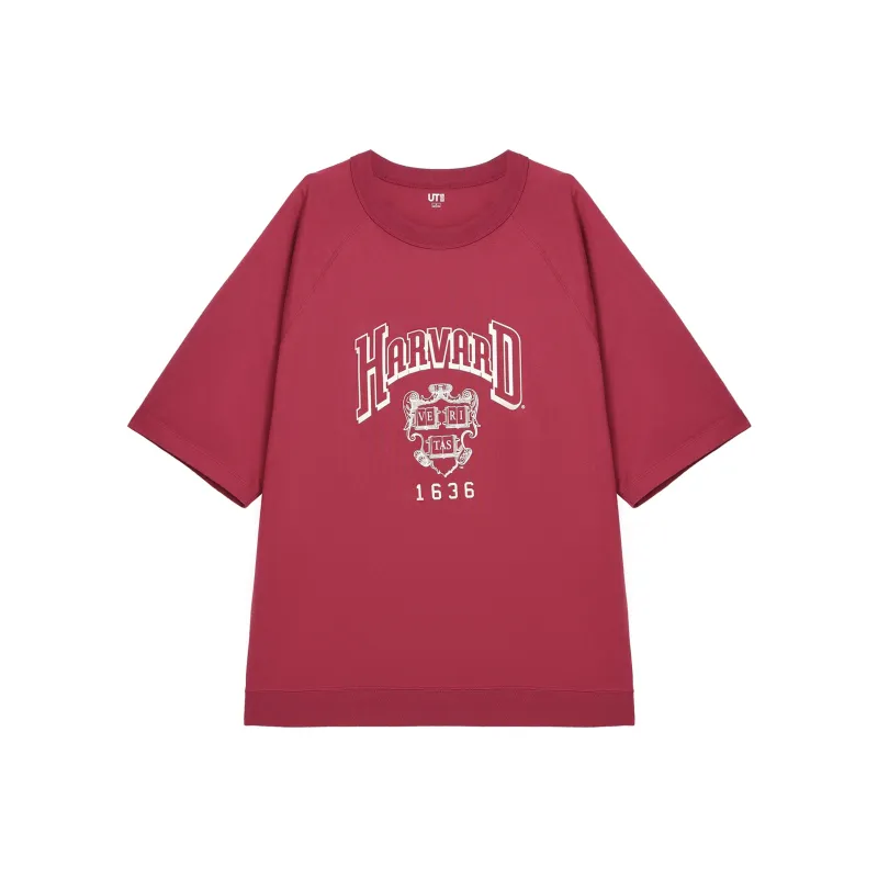 UNIQLO T Shirts Unisex Fuchsia-0