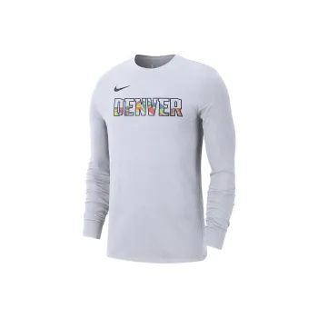 Nike Denver Nuggets Essential City Edition Men's Nike Nba Long Sleeve T Shirt